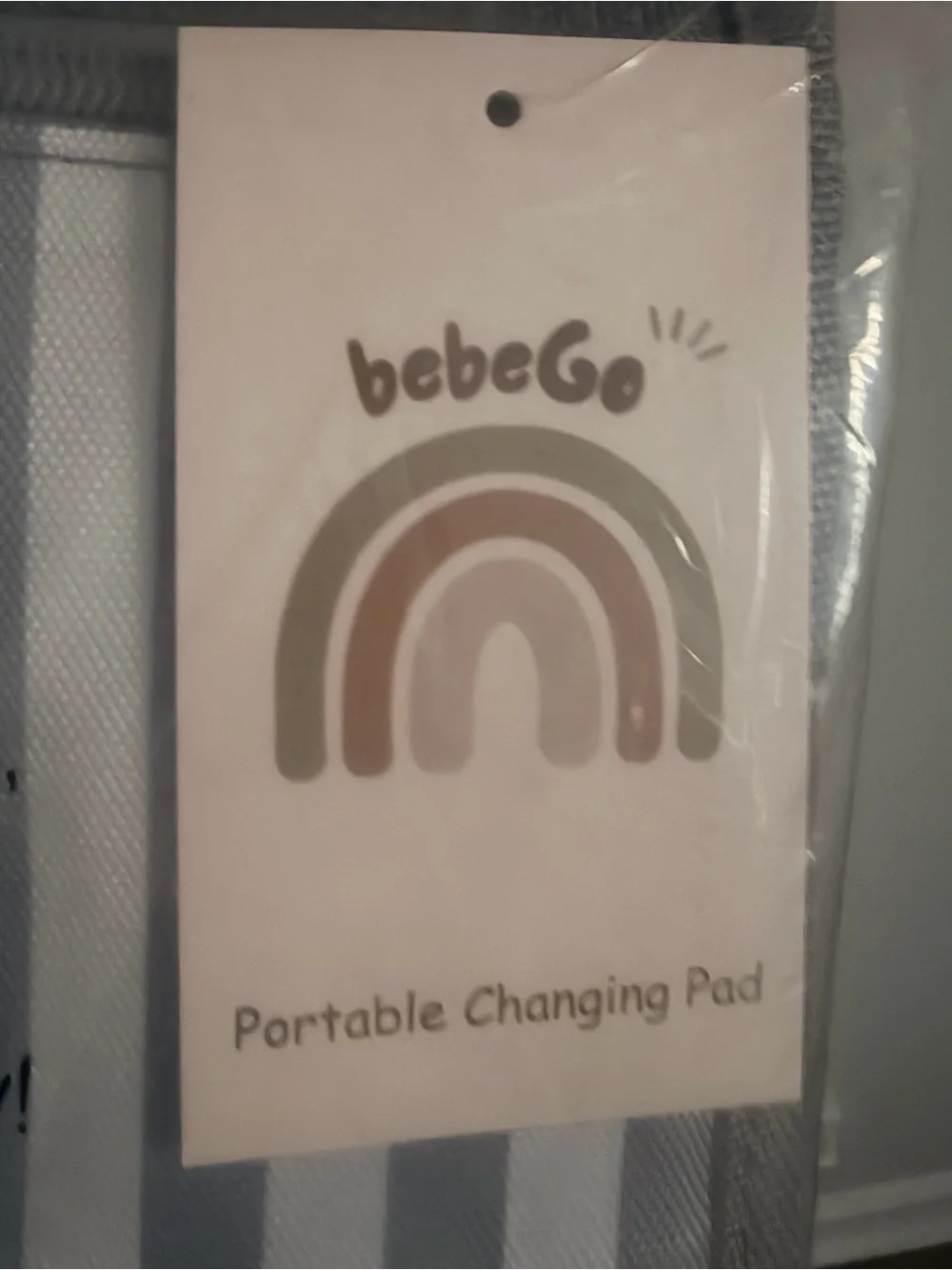 bebeGo Portable Diaper Changing Pad Travel Mat NEW